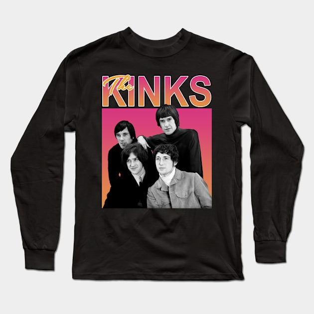 The Kinks // Aesthetic Music Style // Long Sleeve T-Shirt by BlackAlife